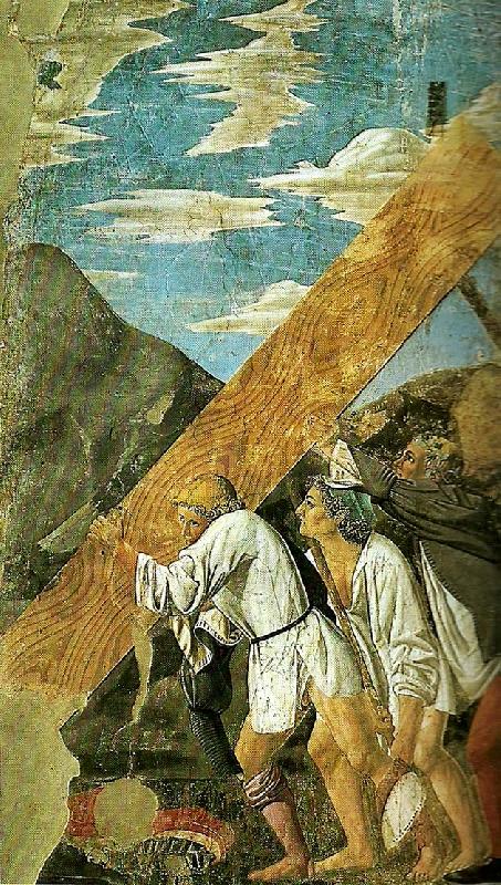 Piero della Francesca legend of the true cross oil painting image